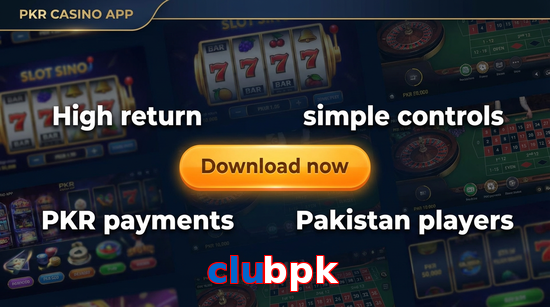 Main screen of Clubpk gamedownload page for PK players