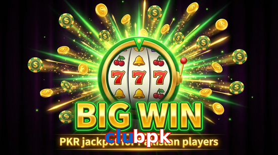 Big win animation on Clubpk slot game